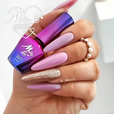 460 MollyLac 10gr - LIMITED EDITION Smalto oro semipermanente Soakoff