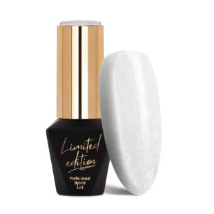 463 MollyLac 10gr - LIMITED EDITION Smalto bianco glitter semipermanente Soakoff