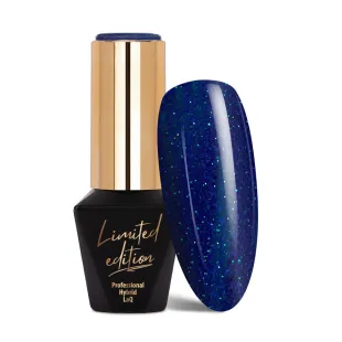 465 MollyLac 10gr - LIMITED EDITION Smalto blu glitter semipermanente Soakoff