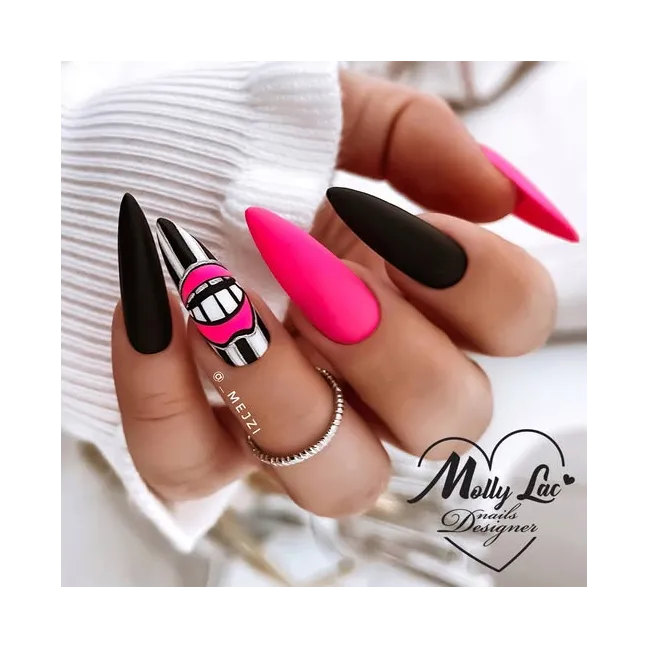 431 MollyLac 10gr - LIMITED EDITION Smalto rosa scuro semipermanente Soakoff