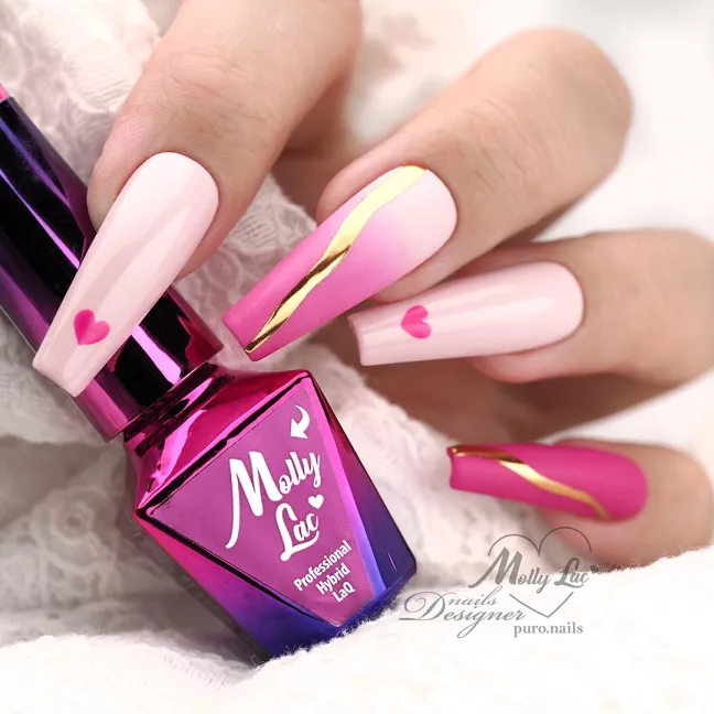 438 MollyLac 10gr - LIMITED EDITION Smalto rosa semipermanente Soakoff