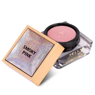 JELLY SMOKY PINK 50gr Gel costruttore cover naturale tissotropico denso Mollynails50 gr