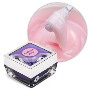 BUBBLE PINK 30gr - Polygel Acrygel in barattolo Allepaznokcie Hemafree 30 ml
