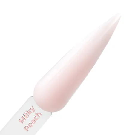 ACRYGEL MILKY PEACH 30gr Polygel Acrylgel pesca chiaro in barattolo Allepaznokcie Hemafree 30 ml