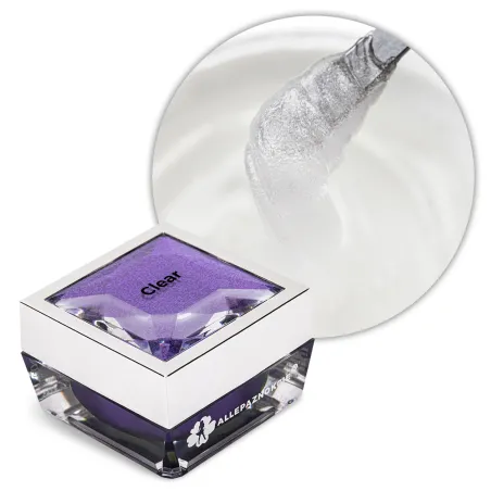 ACRYGEL CLEAR 30gr Polygel Acrylgel trasparente in barattolo Allepaznokcie Hemafree 30 ml