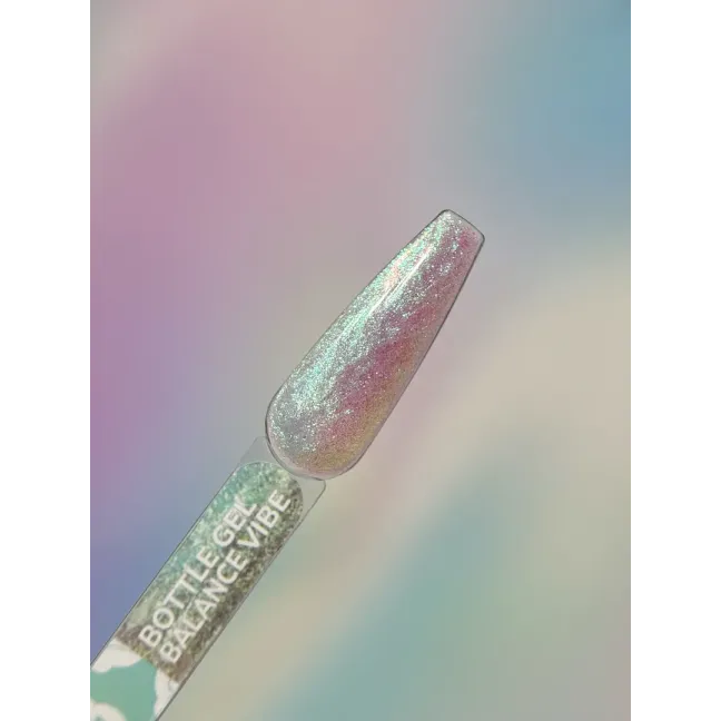 BOTTLE GEL BALANCE VIBE YouAreCute 5ml – Acrygel liquido verde camaleontico builder per Rinforzo e allungamento