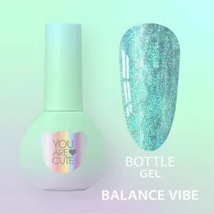 BOTTLE GEL BALANCE VIBE YouAreCute 5ml – Acrygel liquido verde camaleontico builder per Rinforzo e allungamento