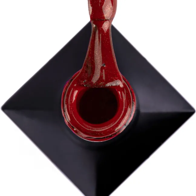 483 MollyLac 10gr - LIMITED EDITION Smalto bordeaux glitter semipermanente Soakoff