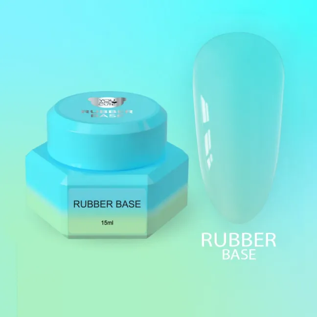 RUBBER BASE YouAreCute 15ml Trasparente – Base Semipermanente Elasticizzata Rinforzante