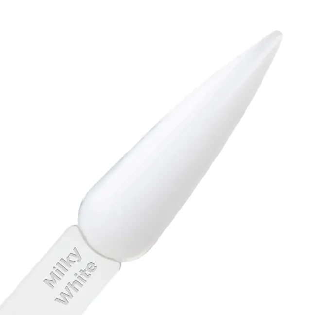 ACRYGEL MILKY WHITE 30gr Polygel Acrylgel bianco latte in barattolo Allepaznokcie Hemafree 30 ml