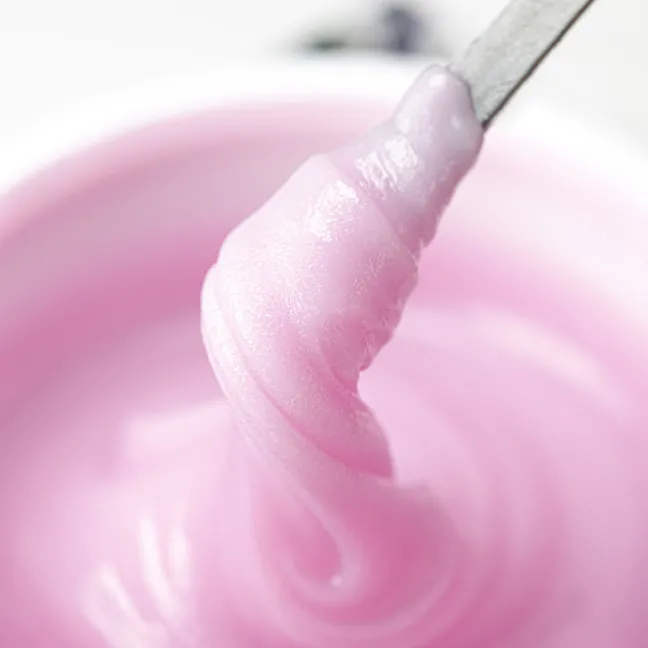 ACRYGEL DELICATE PINK 30gr Polygel Acrylgel rosa in barattolo Allepaznokcie Hemafree 30 ml