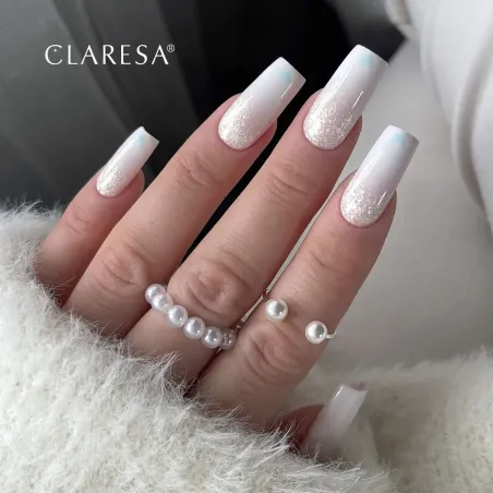Soft & Easy MOON SUGAR 12gr Builder Gel costruttore bianco glitterClaresa