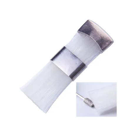 Spazzolina di Pulizia in Nylon per Punte Fresa Manicure