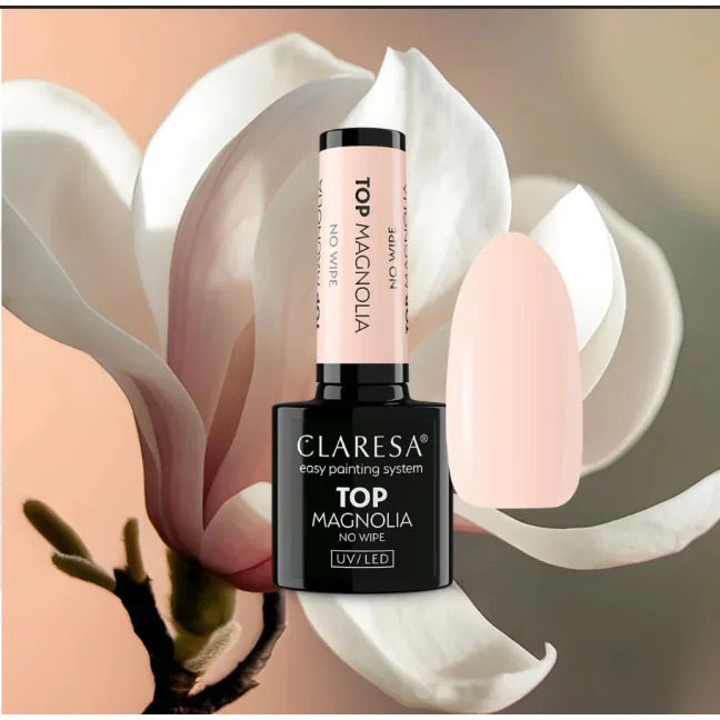 TOP MAGNOLIA Claresa 5ml - Finish nude lattiginoso topcoat senza dispersione