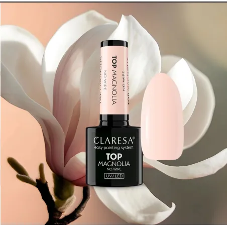 TOP MAGNOLIA Claresa 5ml - Finish nude lattiginoso topcoat senza dispersione