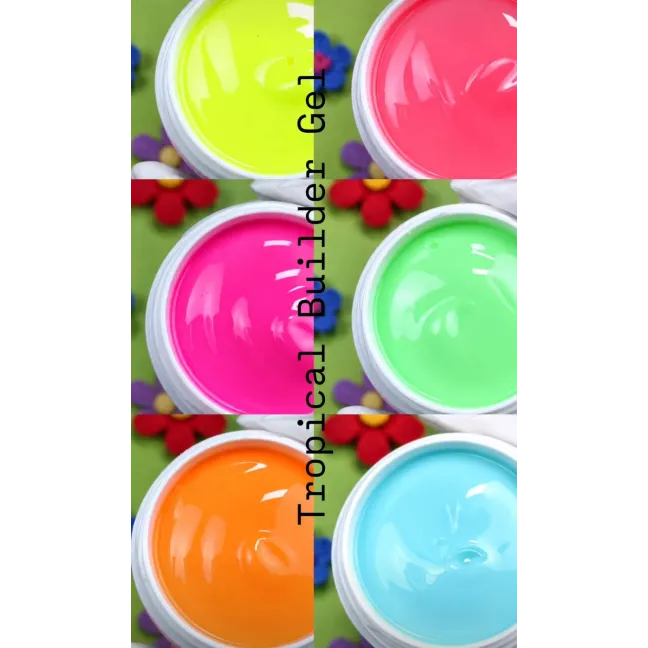 Gel costruttore rosa fluo tixo Tropical summer DRAGON FRUIT Bsn 15 ml