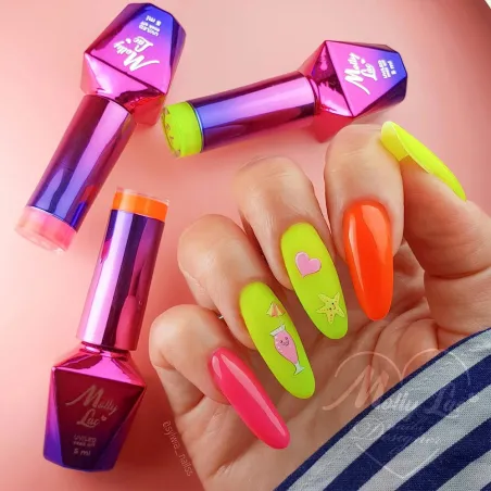 73 MOllylac 5ml - Semipermanente giallo neon polish WOMEN IN PARADISE Mollylac