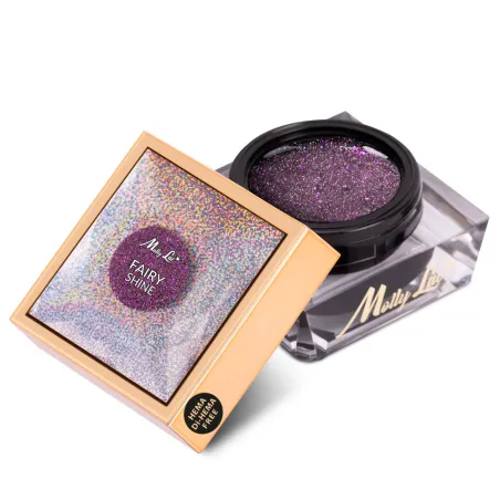 SHINE FAIRY 15gr - Builder Gel costruttore glitter lilla Mollylac