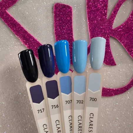 BLUE 702 Claresa 5ml - Semipermanente celeste Polish soakoff