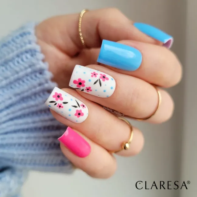 BLUE 702 Claresa 5ml - Semipermanente celeste Polish soakoff