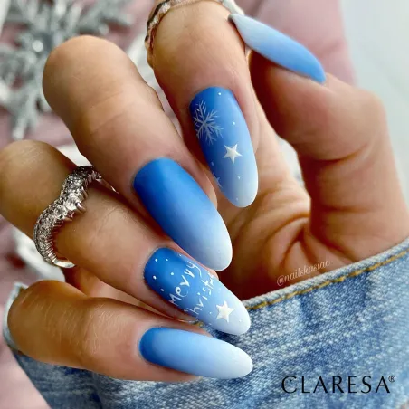 BLUE 707 Claresa 5ml - Semipermanente azzurro scuro Polish soakoff