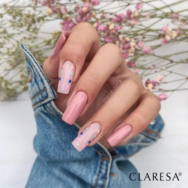 DUSTY ROSE 7 Claresa 5ml - Semipermanente rosa carne Polish soakoff