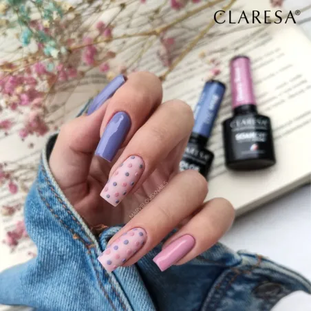 DUSTY ROSE 8 Claresa 5ml - Semipermanente rosa antico Polish soakoff