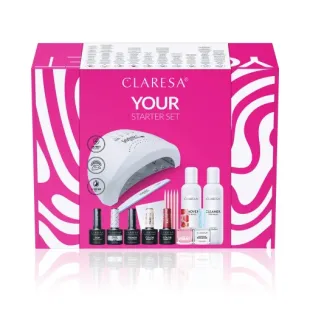 KIT YOU STARTER SET Claresa: kit completo semipermanente con lampada