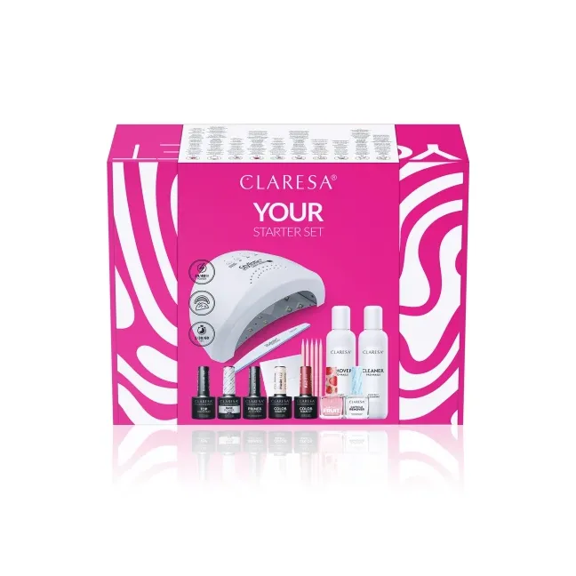KIT YOU STARTER SET Claresa: kit completo semipermanente con lampada