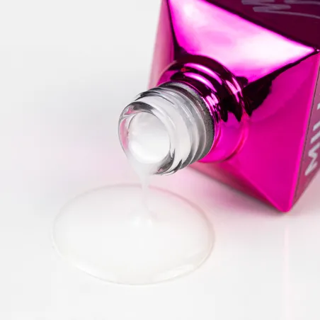 TOP MILKY WHITE Mollynails 10ml - Finish senza dispersione bianco lattiginoso Mollylac