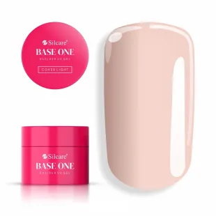 COVER LIGHT 50gr Silcare - Builder Gel nude chiaro costruttore Hemafree Baseone