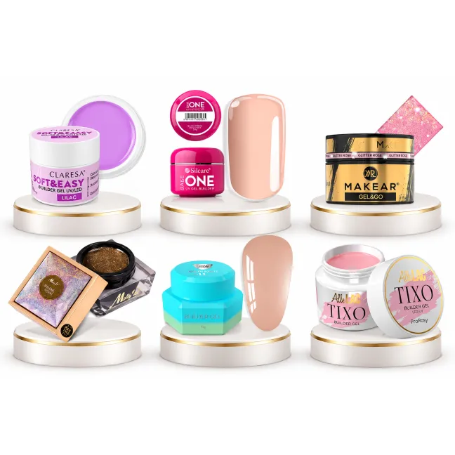 Kit Builder ARCOBALENO – 6 Gel Costruttori Full Size di 6 Brand