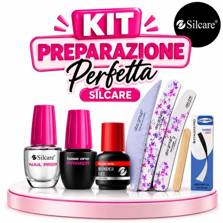 Kit PREPARAZIONE PERFETTA Silcare - preparatori + lime