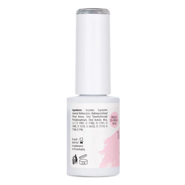 Top Glitter UNICORN - Finish glitter senza dispersione AlleLac 7gr
