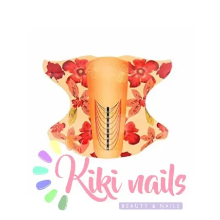 Cartine nail form mandorla orange 100 pz, unghie Altro, NAILFORM CARTINE - TIP unghie.