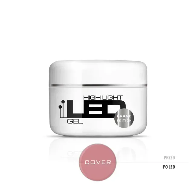 Gel costruttore High Ligh LED COVER Silcare 100gr, unghie Silcare, GEL COSTRUTTORI unghie.