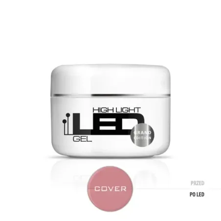 Gel costruttore High Ligh LED COVER Silcare 100gr, unghie Silcare, GEL COSTRUTTORI unghie.