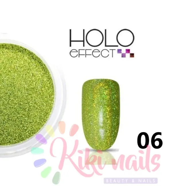 Glitter olografici EFFEKT HOLO allepaznokcie 0.1mm, vari colori, 2.5 gr, unghie Allepaznokcie, GLITTER - POLVERI - PIGMENTI ungh