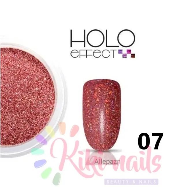 Glitter olografici EFFEKT HOLO allepaznokcie 0.1mm, vari colori, 2.5 gr, unghie Allepaznokcie, GLITTER - POLVERI - PIGMENTI ungh