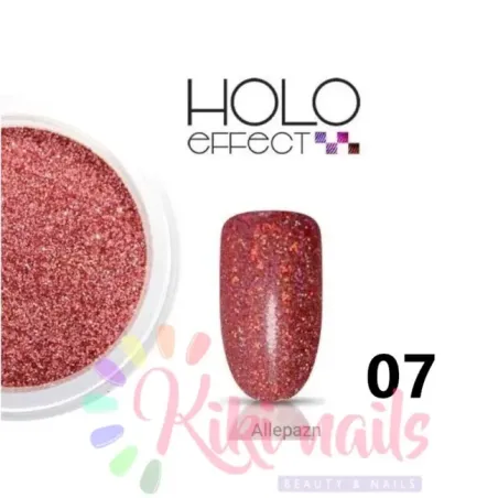 Glitter olografici EFFEKT HOLO allepaznokcie 0.1mm, vari colori, 2.5 gr, unghie Allepaznokcie, GLITTER - POLVERI - PIGMENTI ungh