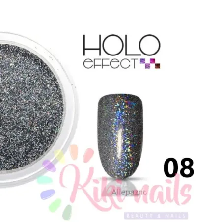 Glitter olografici EFFEKT HOLO allepaznokcie 0.1mm, vari colori, 2.5 gr, unghie Allepaznokcie, GLITTER - POLVERI - PIGMENTI ungh