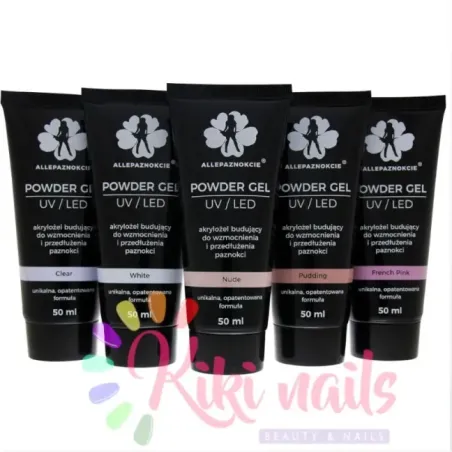Poly Acrygel FRENCH PINK Allepaznokcie 50 ml, unghie Allepaznokcie, ACRYGEL unghie.