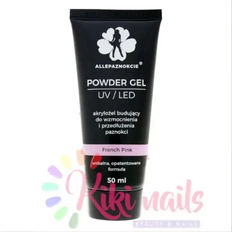 Poly Acrygel FRENCH PINK Allepaznokcie 50 ml, unghie Allepaznokcie, ACRYGEL unghie.