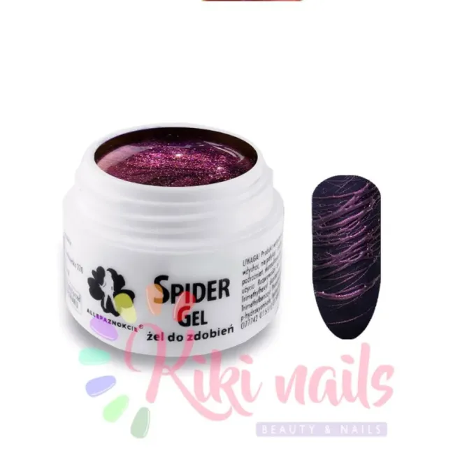 SPIDER GEL Allepaznokcie 3ml, unghie Allepaznokcie, GEL COLOR unghie.
