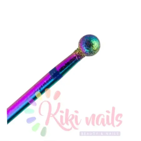 Punta fresa cuticole, forma sfera media, in diamante, unghie Allepaznokcie, PUNTE FRESA unghie.