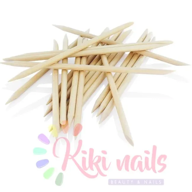 Bastoncini d'arancio per manicure da 15 cm, 10 pz Staleks, unghie Staleks, MONOUSO unghie.
