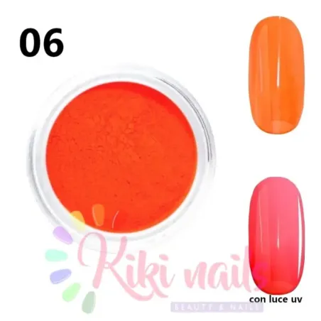 Pigmenti fluorescenti vari colori, 3gr, unghie Allepaznokcie, GLITTER - POLVERI - PIGMENTI unghie.
