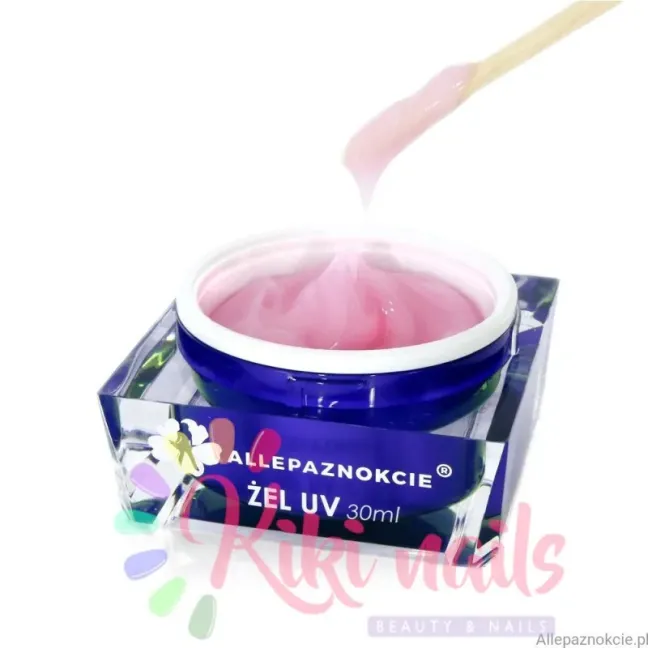 Gel costruttore JELLY MILKY PINK Allepaznokcie 30 gr, unghie Allepaznokcie, GEL COSTRUTTORI unghie.