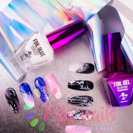 GEL FOIL transfer trasparente Molly Lac Allepaznokcie 10 ml, unghie Allepaznokcie, FOIL & ALTRO unghie.