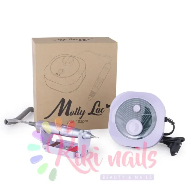 fresa unghie MollyLac JDM-102 PRO Viola 35000 giri portatile, unghie Allepaznokcie, FRESE MICROMOTORI unghie.